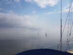 Im Fahrwasser nach Bremerhaven.