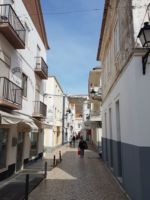 Gasse in Nazaré