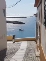 Blick aus der Altstadt auf den Ankerplatz