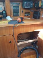 Einbauort des neuen, vernetzten Funkgeräts.