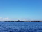 Leuchtturm auf dem Weg nach Mahón.