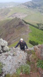 Die letzten Meter zum Gipfel