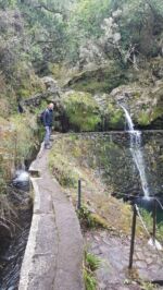 Ein weiterer Wasserfall. Levada do Furado.