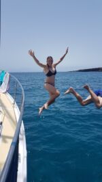 Ankerpause vor der Playa Diego Hernandez