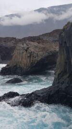 Küste des El Golfo: Chargo Los Sargos.