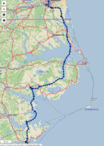 Unser Track, entlang des AICW