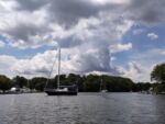Vor Anker im Spa Creek, Annapolis.