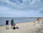 Cape Henlopen. Strand und Badepause an der Mündung des Delaware.