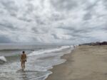 Cape Henlopen. Strand und Badepause an der Mündung des Delaware.