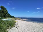 Public Beach in Vineyard Haven. Eine echte Seltenheit.