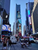 Unterwegs in Manhattan. Times Square.