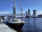 Unser Liegeplatz am Public Dock der Jacksonville Landings