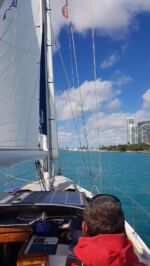 Im Government Cut, Port of Miami.