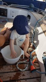 Karlo liebt Wasserspiele